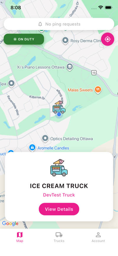 Yummi App Screenshot 2
